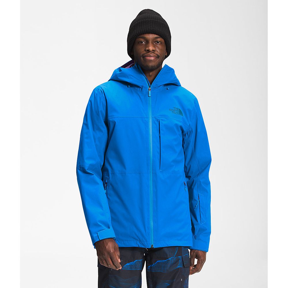 The North Face 3-In-1 Jackets Mens Australia - The North Face Thermoball™ Eco Snow Triclimate® Blue